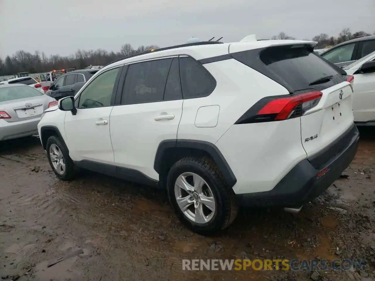 2 Photograph of a damaged car JTMP1RFV9KJ001244 TOYOTA RAV4 2019