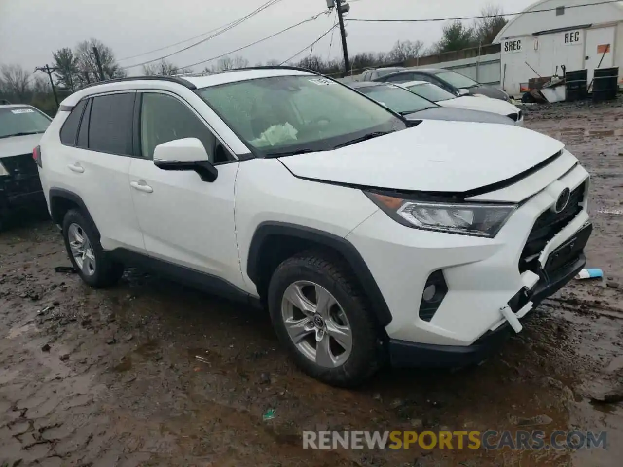 4 Photograph of a damaged car JTMP1RFV9KJ001244 TOYOTA RAV4 2019