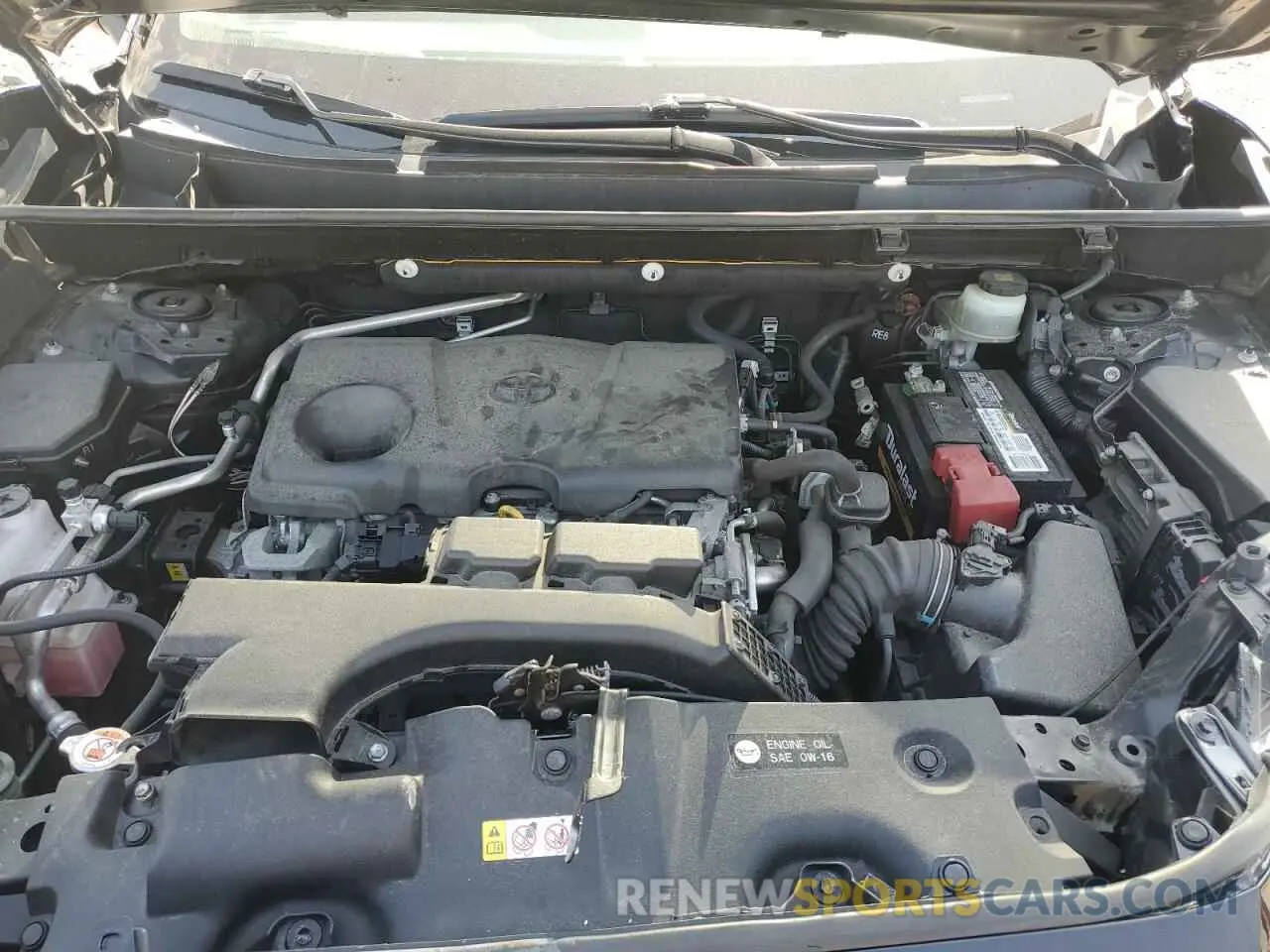 12 Photograph of a damaged car JTMP1RFVXKD005687 TOYOTA RAV4 2019