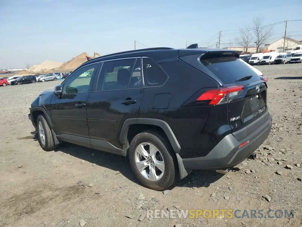 2 Photograph of a damaged car JTMP1RFVXKD005687 TOYOTA RAV4 2019