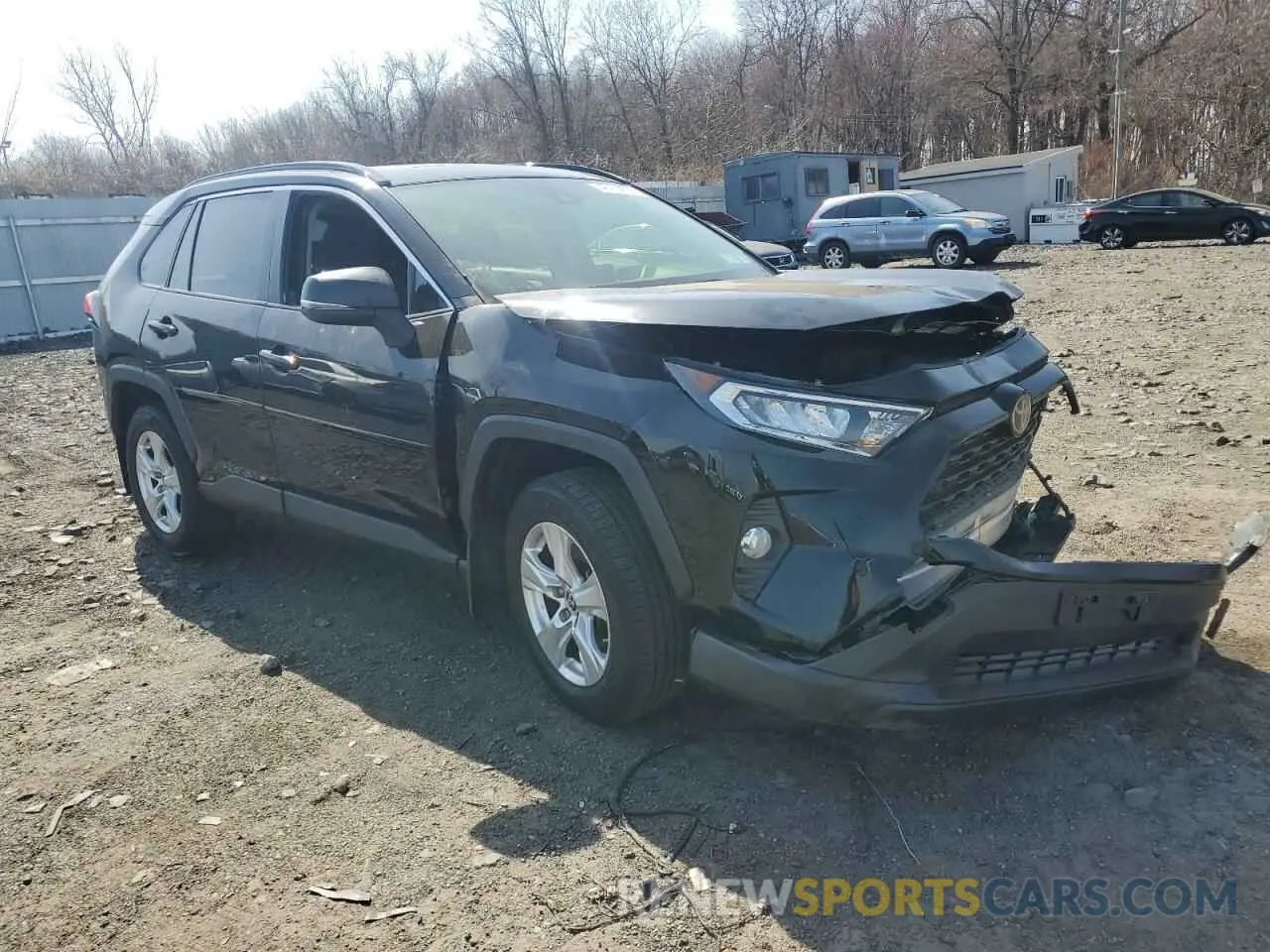 4 Photograph of a damaged car JTMP1RFVXKD005687 TOYOTA RAV4 2019