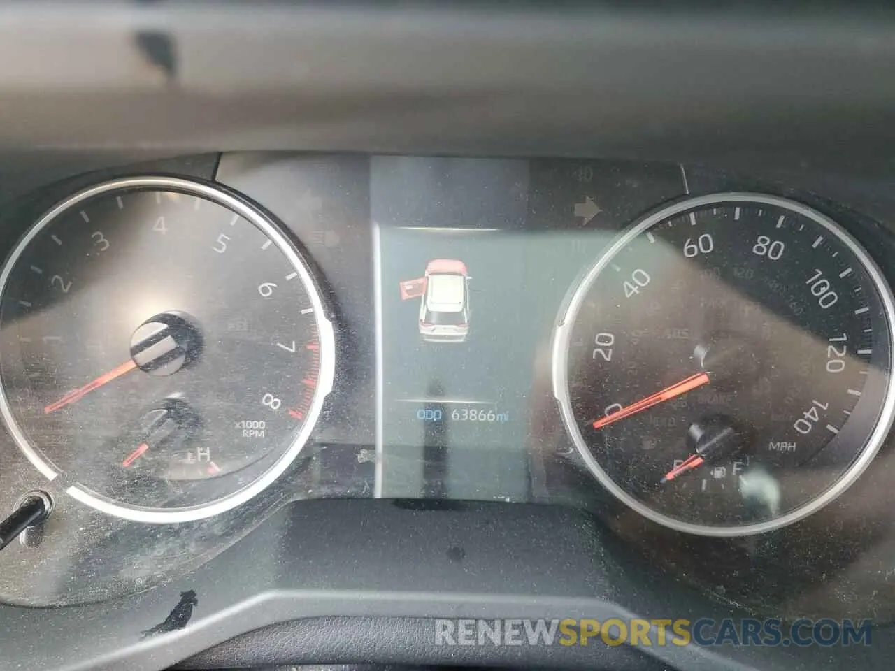 9 Photograph of a damaged car JTMP1RFVXKD005687 TOYOTA RAV4 2019