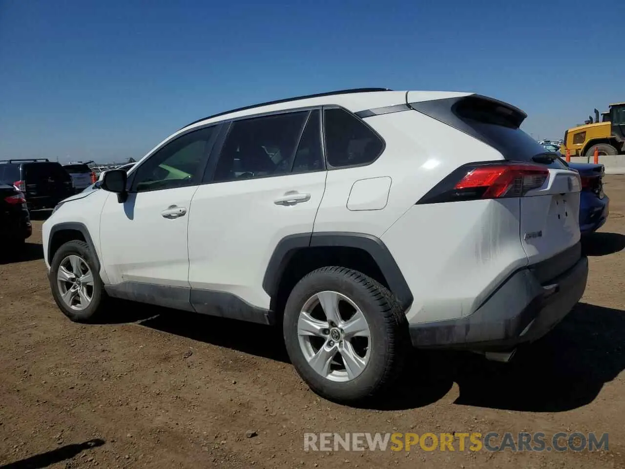 2 Photograph of a damaged car JTMP1RFVXKD021338 TOYOTA RAV4 2019