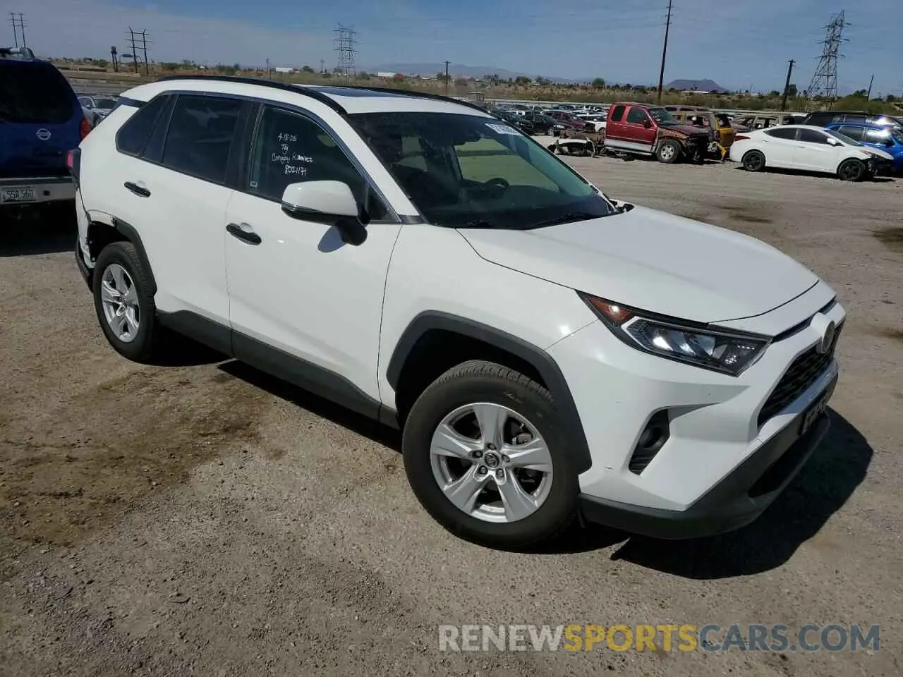 4 Photograph of a damaged car JTMP1RFVXKD023638 TOYOTA RAV4 2019