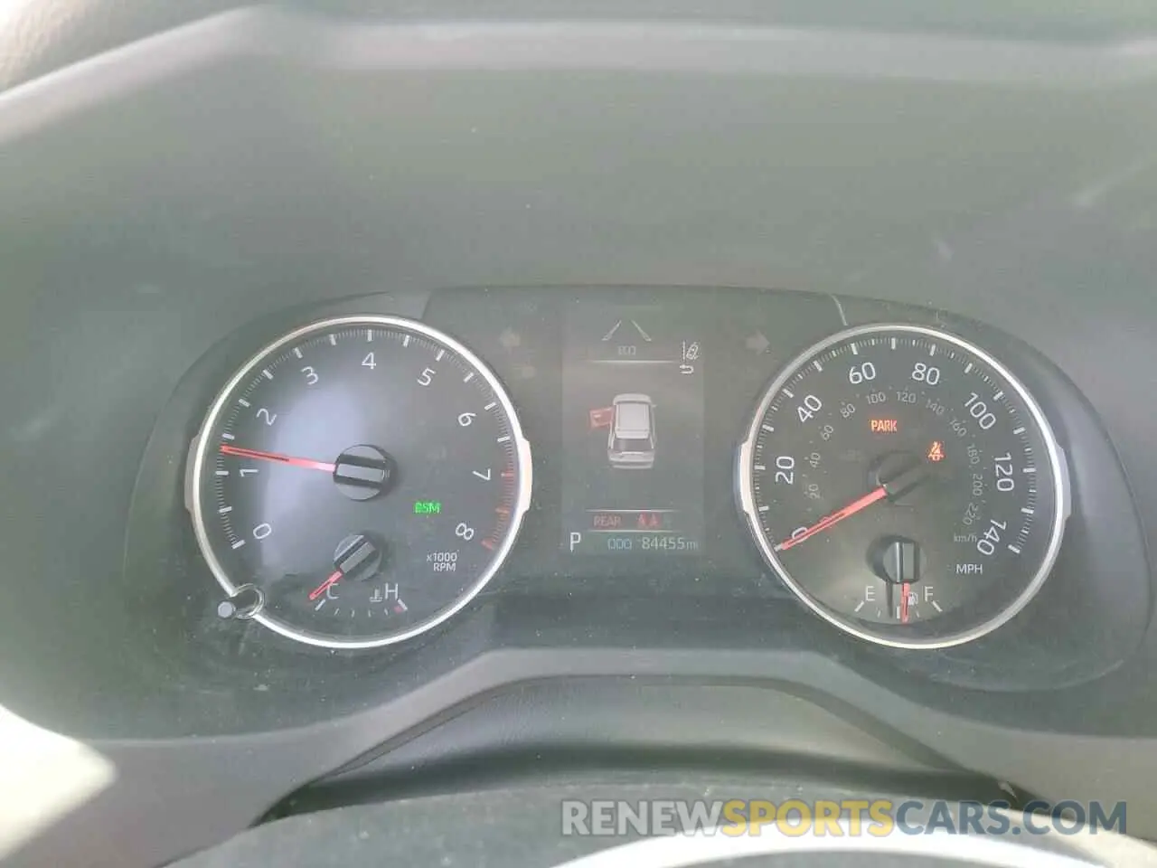9 Photograph of a damaged car JTMP1RFVXKD023638 TOYOTA RAV4 2019