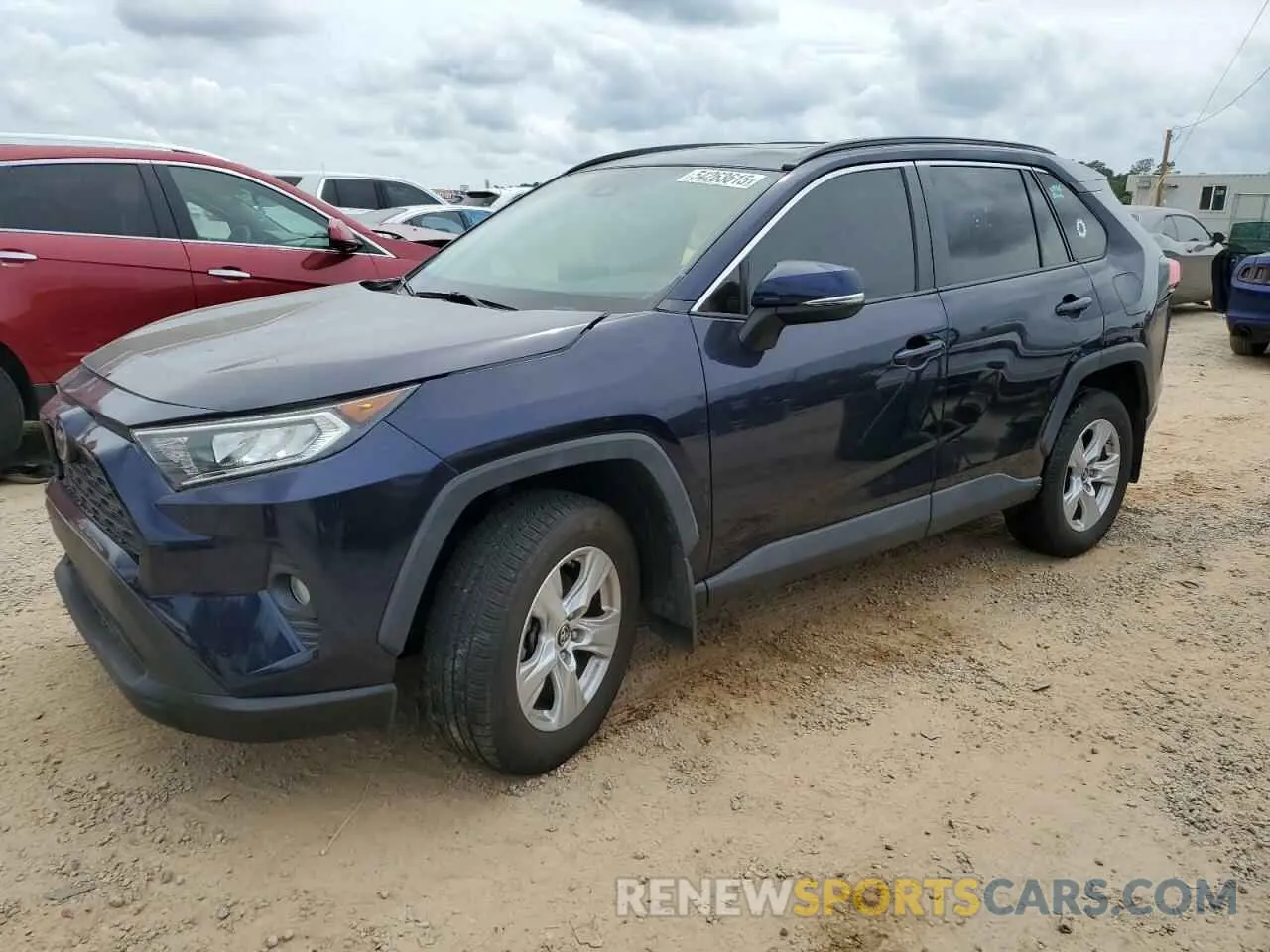 1 Photograph of a damaged car JTMP1RFVXKD023736 TOYOTA RAV4 2019