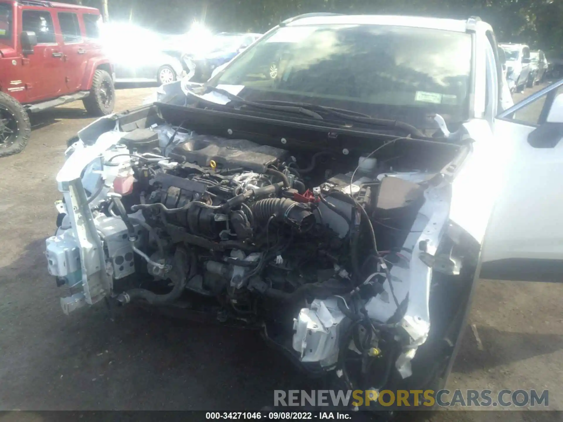 6 Photograph of a damaged car JTMP1RFVXKD046451 TOYOTA RAV4 2019