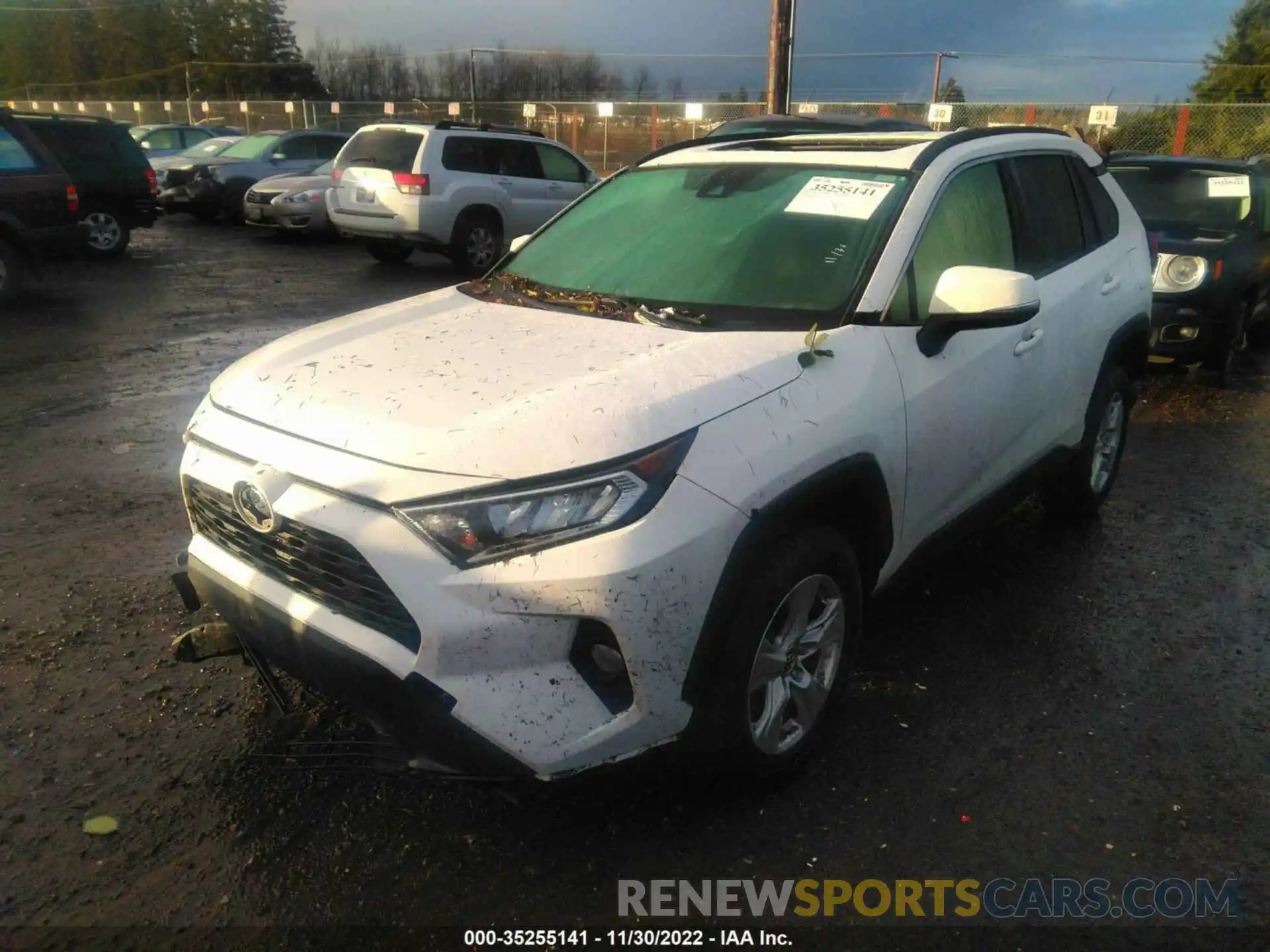 2 Photograph of a damaged car JTMP1RFVXKD502979 TOYOTA RAV4 2019