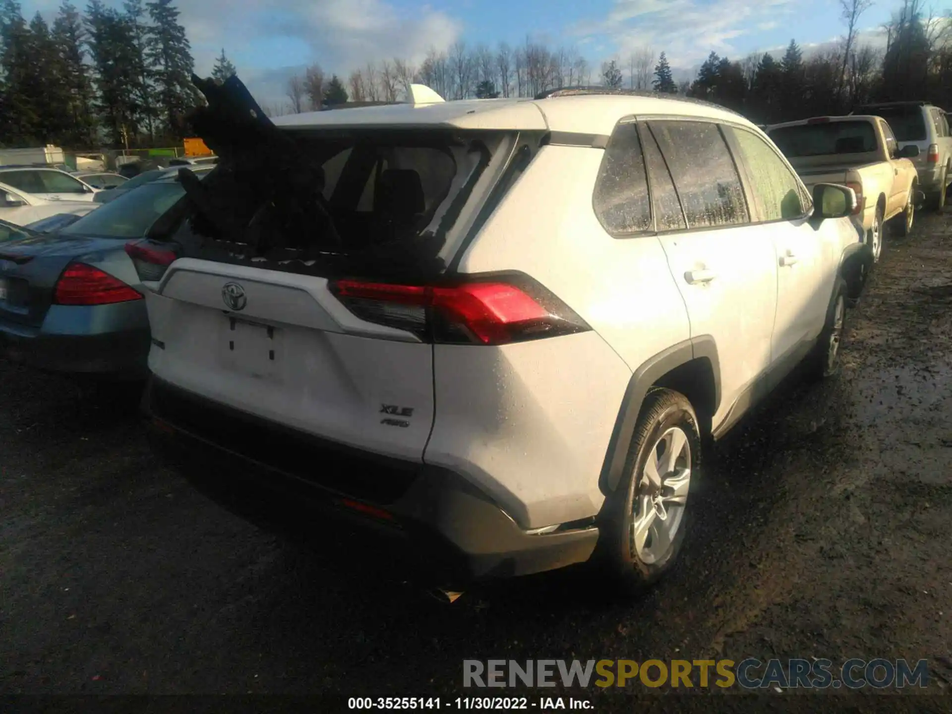 4 Photograph of a damaged car JTMP1RFVXKD502979 TOYOTA RAV4 2019