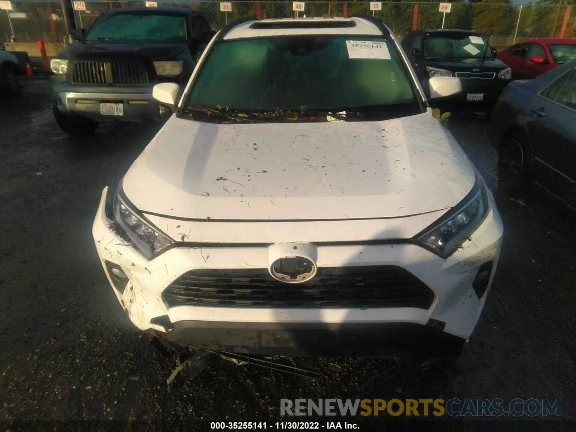 6 Photograph of a damaged car JTMP1RFVXKD502979 TOYOTA RAV4 2019