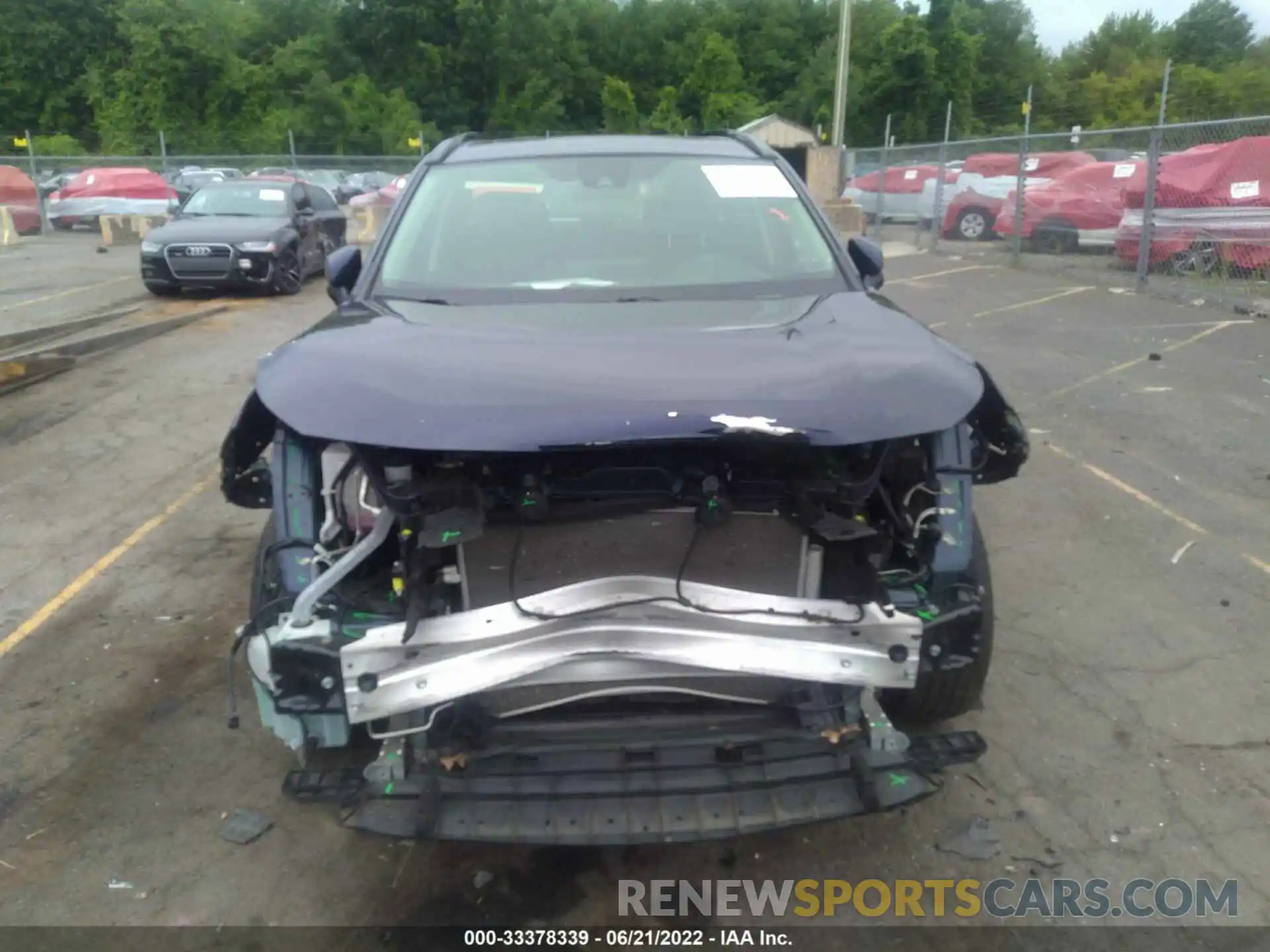 6 Photograph of a damaged car JTMP1RFVXKJ019297 TOYOTA RAV4 2019