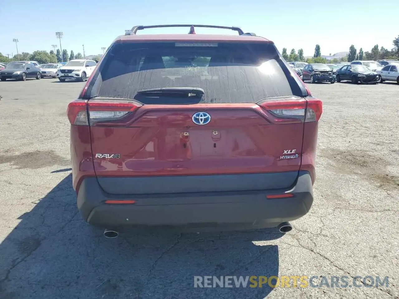 6 Photograph of a damaged car JTMRWRFV0KD007023 TOYOTA RAV4 2019