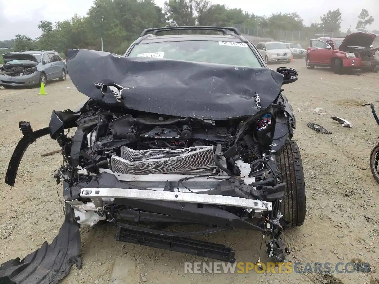 7 Photograph of a damaged car JTMRWRFV0KD511054 TOYOTA RAV4 2019