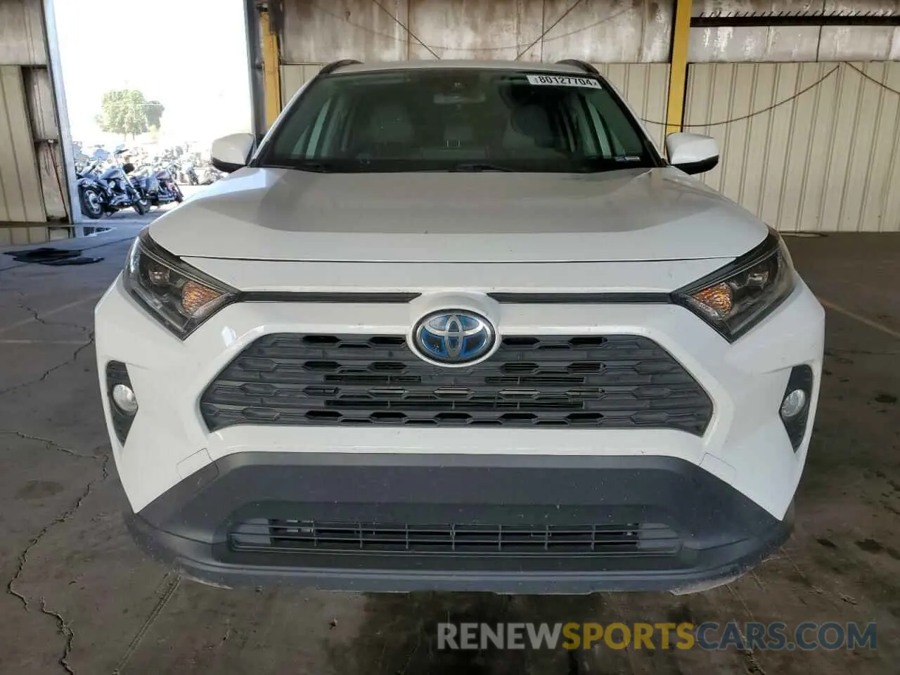 5 Photograph of a damaged car JTMRWRFV0KD515511 TOYOTA RAV4 2019
