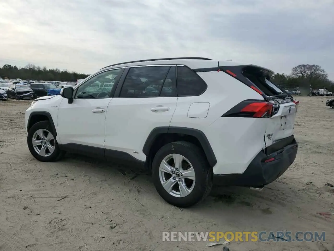 2 Photograph of a damaged car JTMRWRFV1KD004163 TOYOTA RAV4 2019
