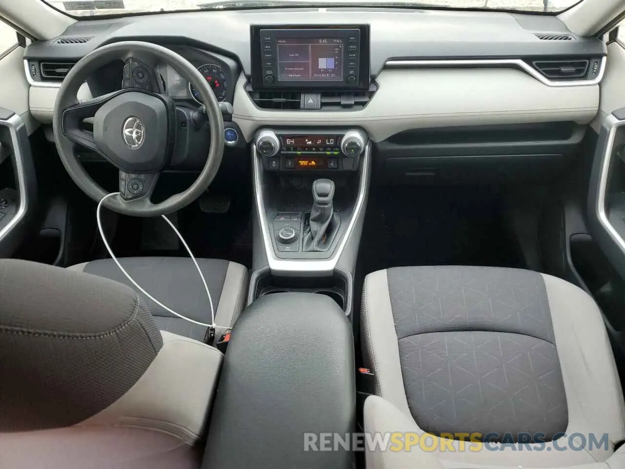8 Photograph of a damaged car JTMRWRFV1KD004163 TOYOTA RAV4 2019