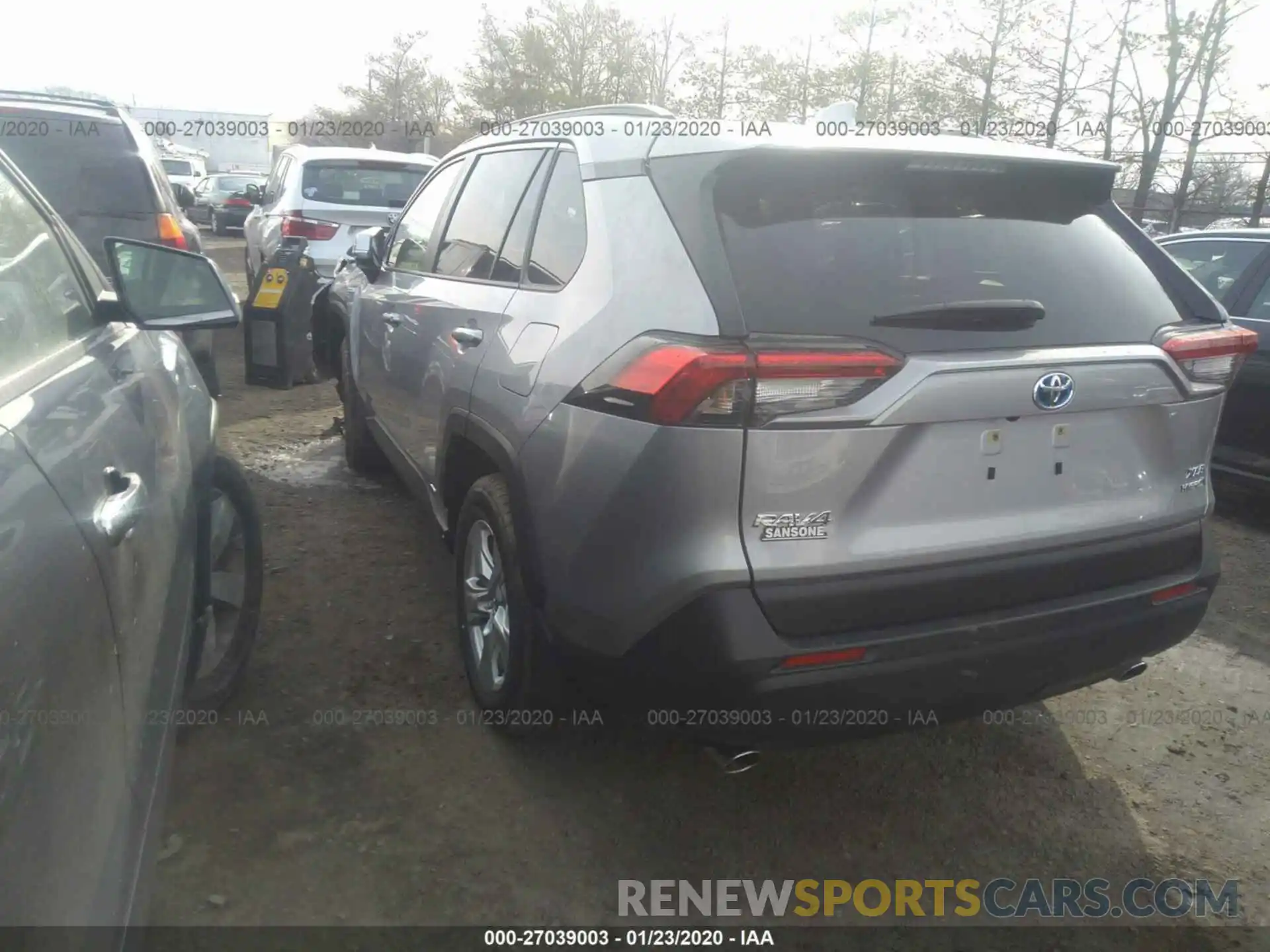 3 Photograph of a damaged car JTMRWRFV1KD030990 TOYOTA RAV4 2019