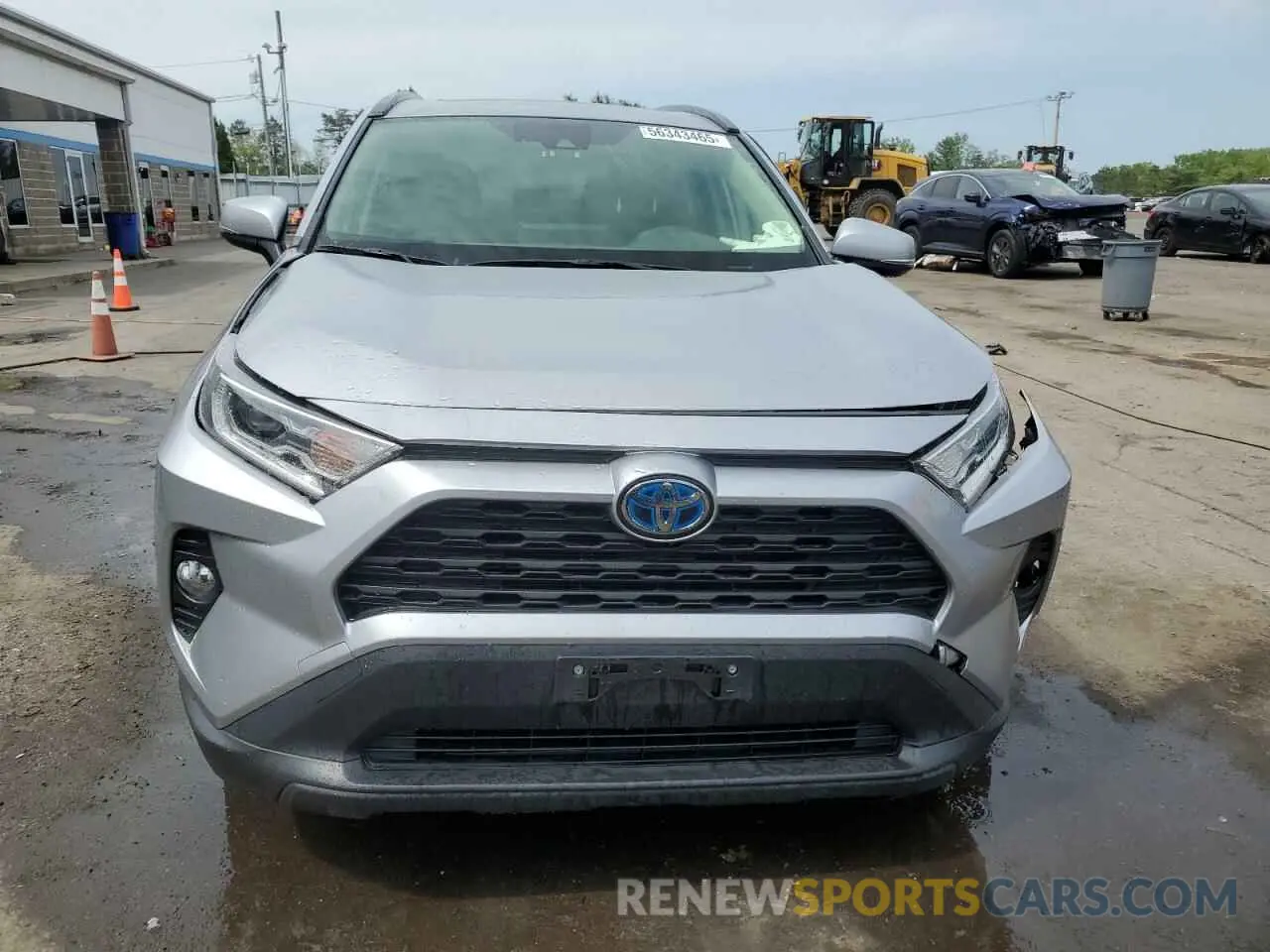 5 Photograph of a damaged car JTMRWRFV2KD009419 TOYOTA RAV4 2019