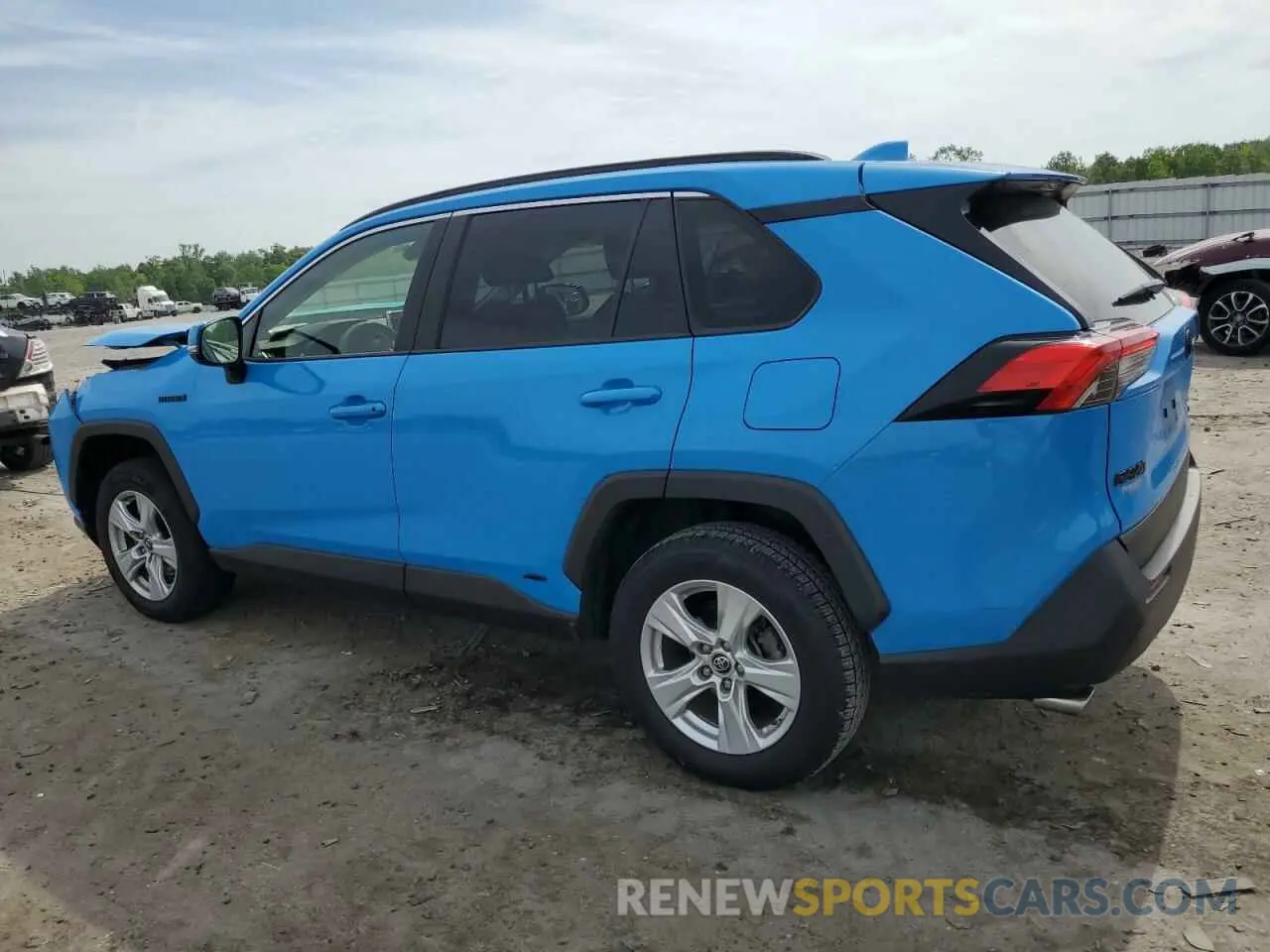 2 Photograph of a damaged car JTMRWRFV2KD028214 TOYOTA RAV4 2019
