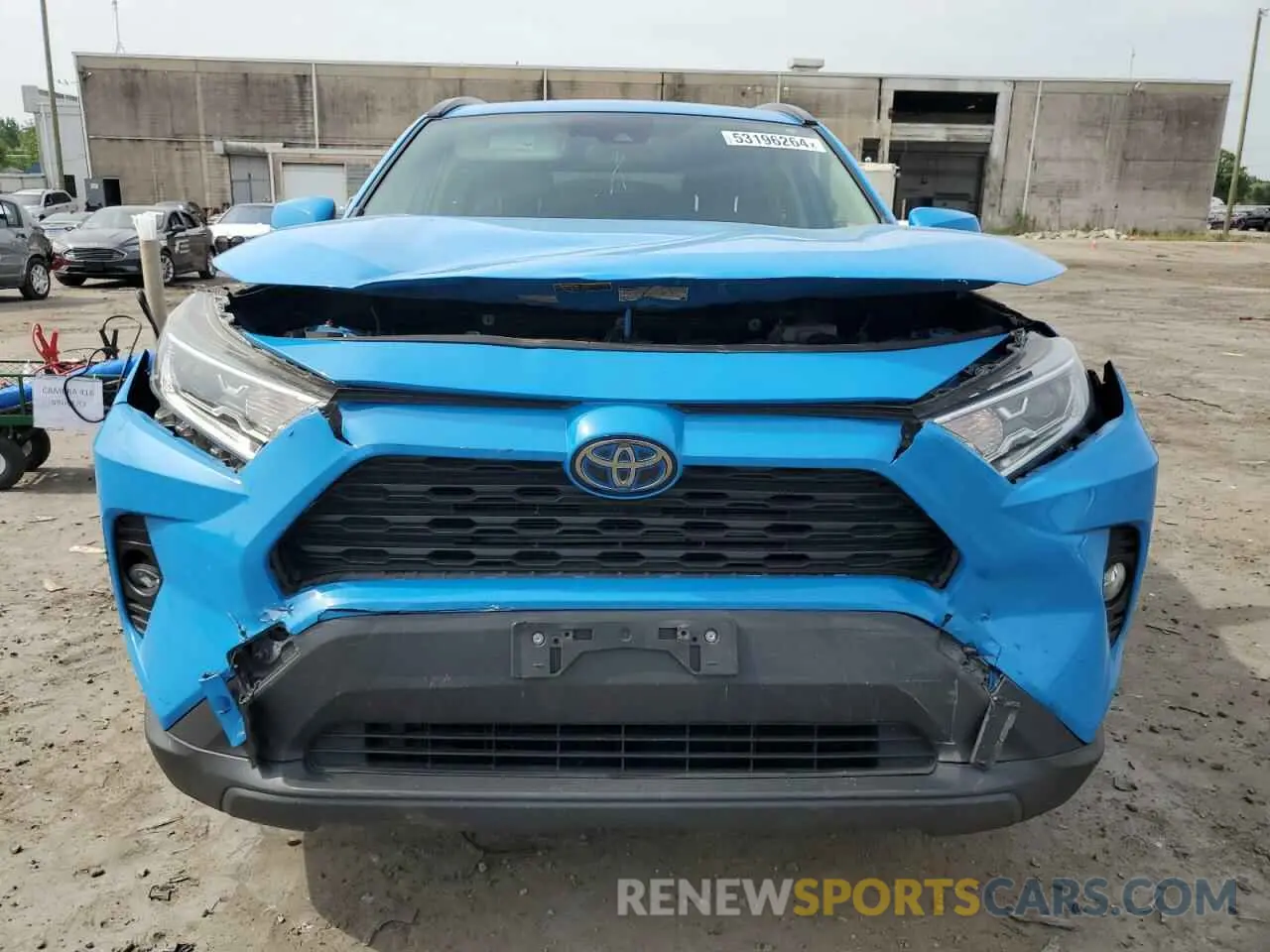 5 Photograph of a damaged car JTMRWRFV2KD028214 TOYOTA RAV4 2019