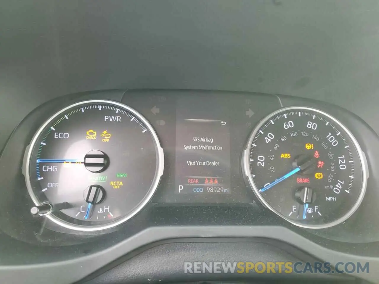9 Photograph of a damaged car JTMRWRFV2KD028214 TOYOTA RAV4 2019