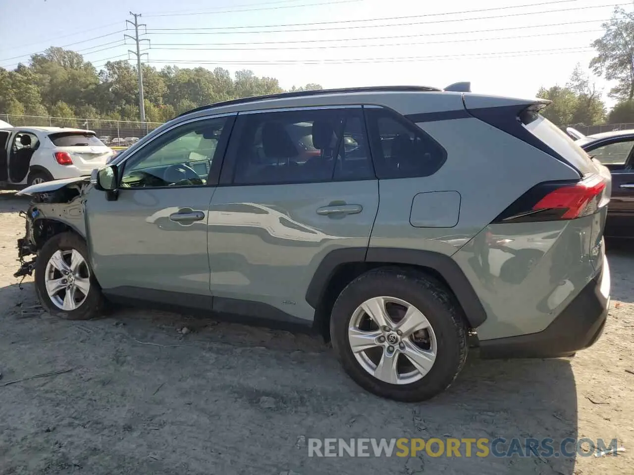 2 Photograph of a damaged car JTMRWRFV2KD043277 TOYOTA RAV4 2019