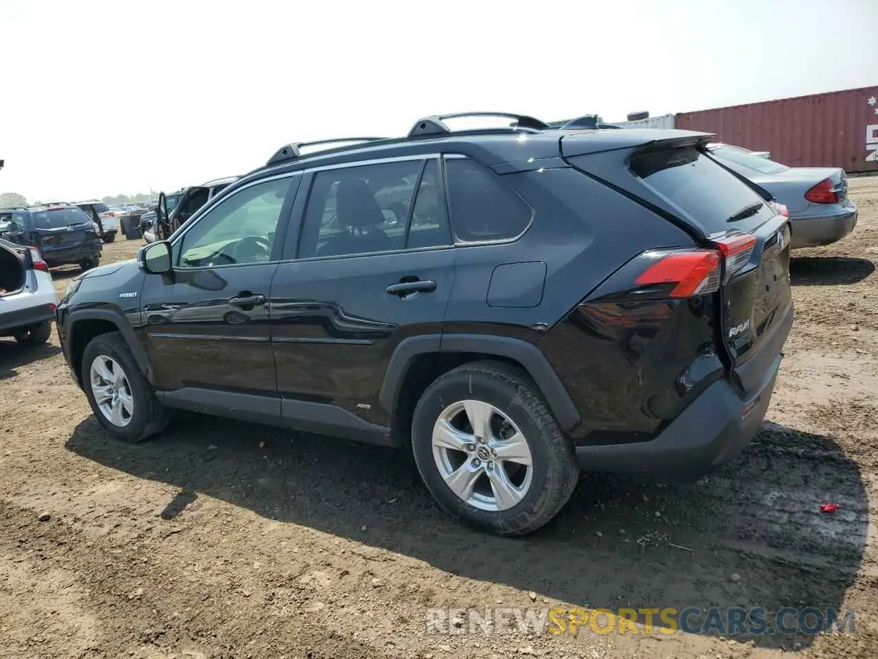 2 Photograph of a damaged car JTMRWRFV4KD009535 TOYOTA RAV4 2019