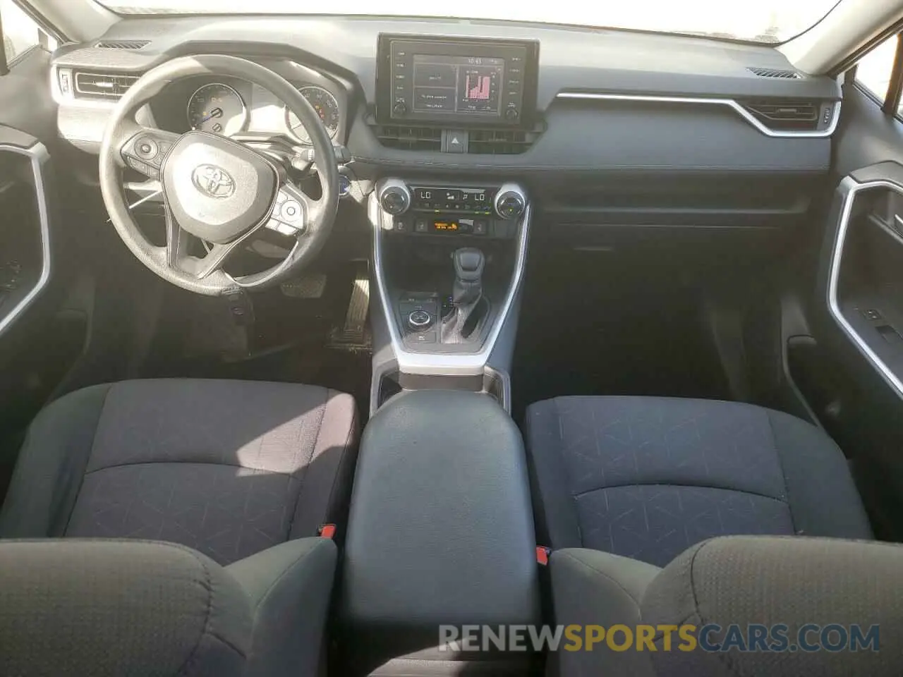 8 Photograph of a damaged car JTMRWRFV4KD041479 TOYOTA RAV4 2019