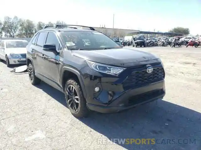 1 Photograph of a damaged car JTMRWRFV6KD012047 TOYOTA RAV4 2019