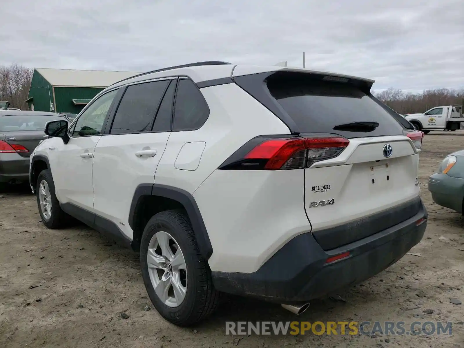 3 Photograph of a damaged car JTMRWRFV6KD023078 TOYOTA RAV4 2019