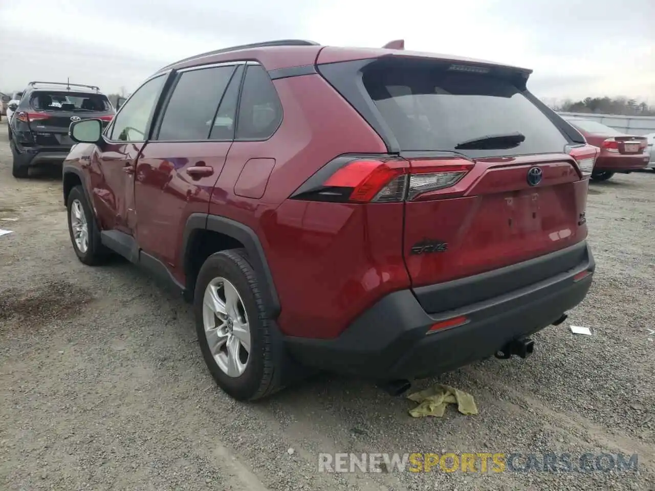 3 Photograph of a damaged car JTMRWRFV6KD037028 TOYOTA RAV4 2019