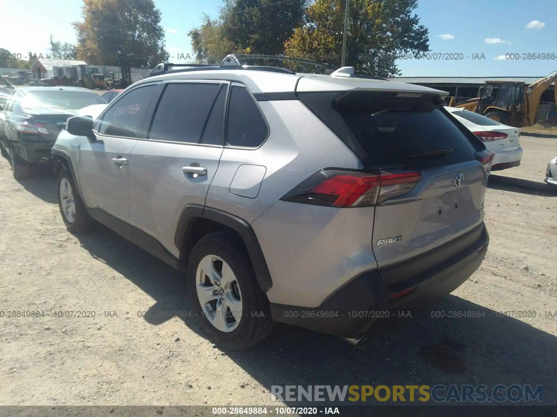 3 Photograph of a damaged car JTMRWRFV7KD004233 TOYOTA RAV4 2019