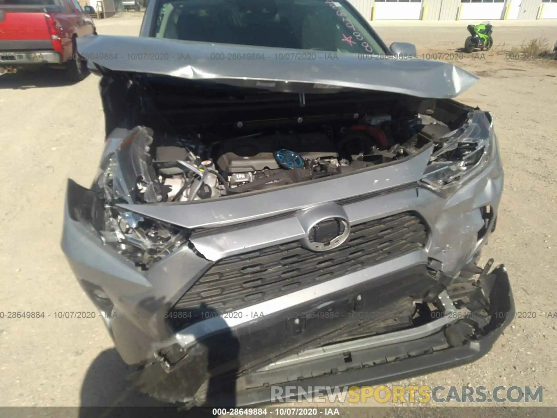 6 Photograph of a damaged car JTMRWRFV7KD004233 TOYOTA RAV4 2019