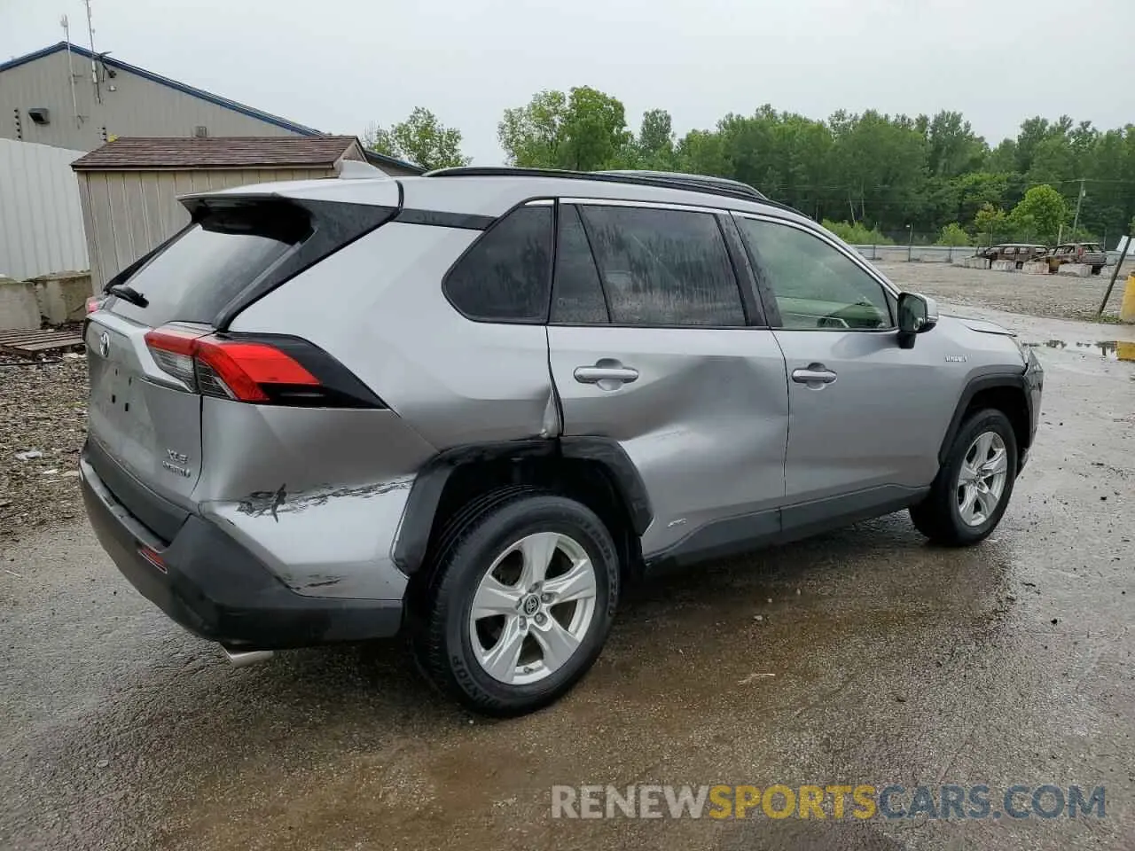 3 Photograph of a damaged car JTMRWRFV7KD043209 TOYOTA RAV4 2019