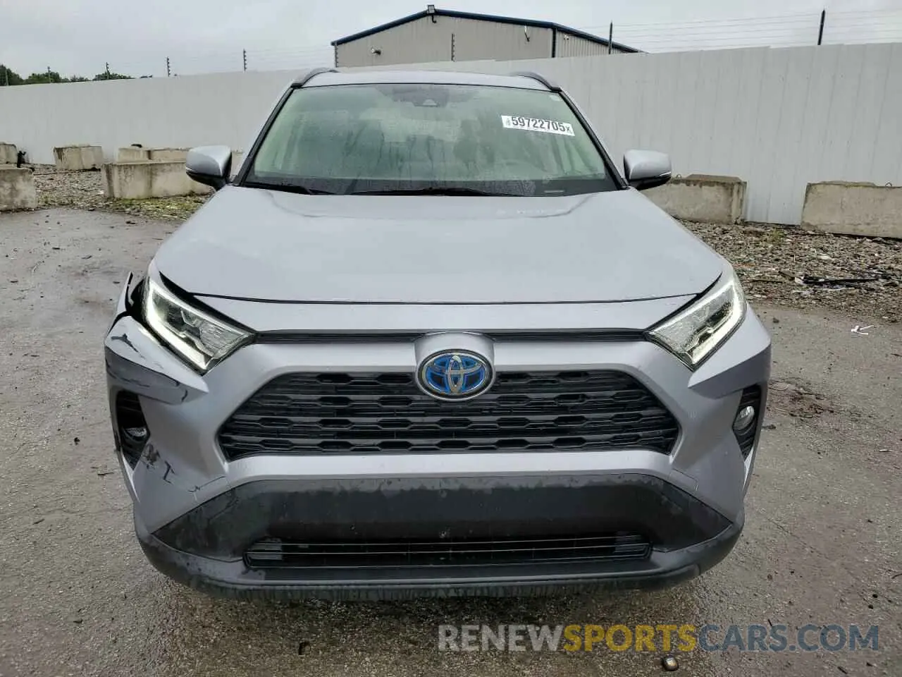 5 Photograph of a damaged car JTMRWRFV7KD043209 TOYOTA RAV4 2019