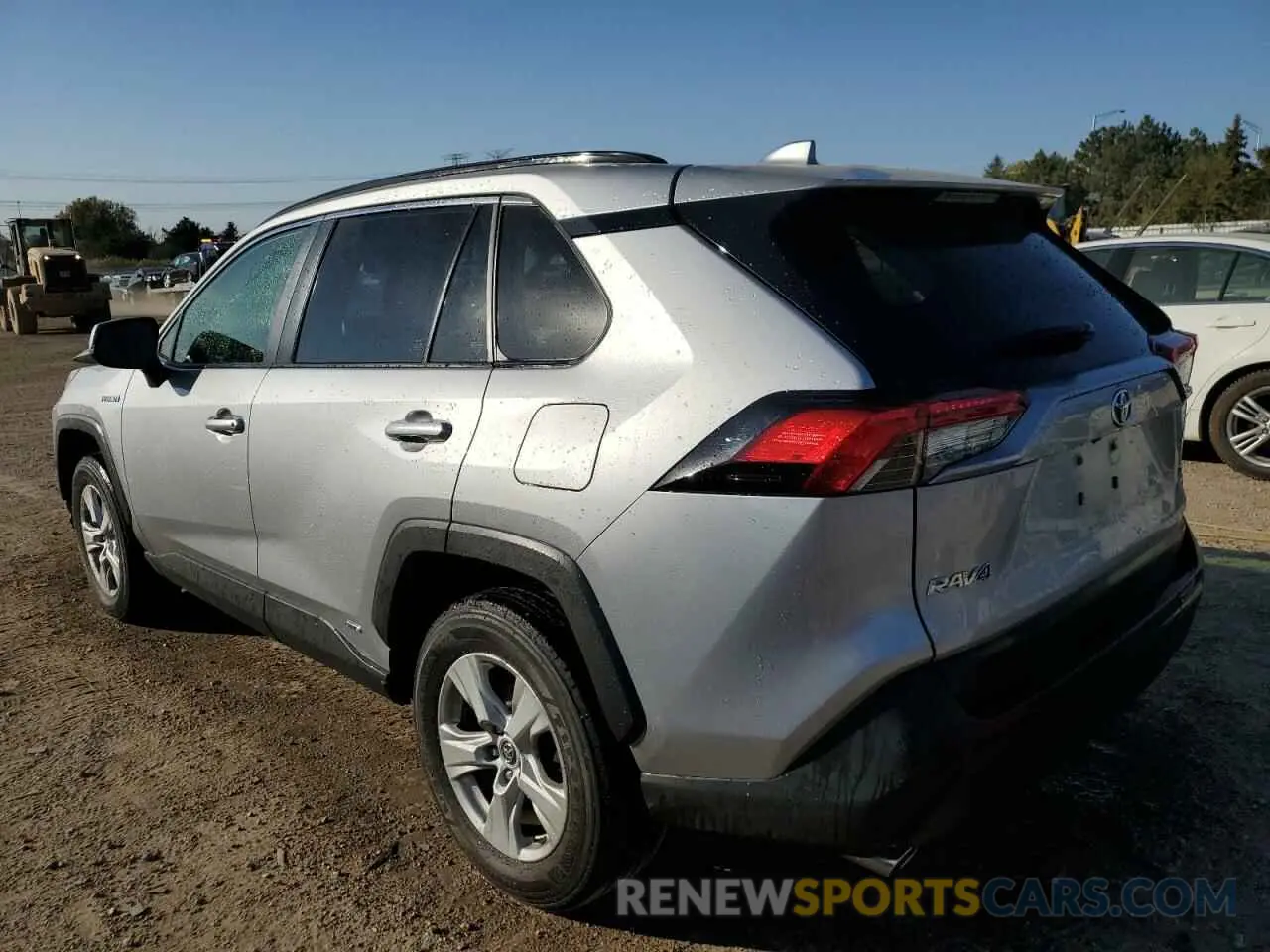 2 Photograph of a damaged car JTMRWRFV8KD006993 TOYOTA RAV4 2019