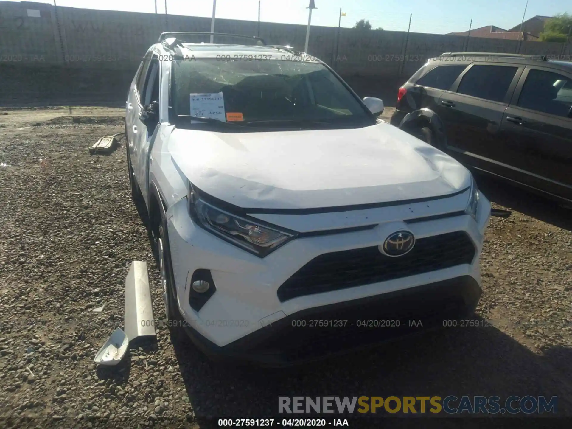 6 Photograph of a damaged car JTMRWRFV8KD008212 TOYOTA RAV4 2019