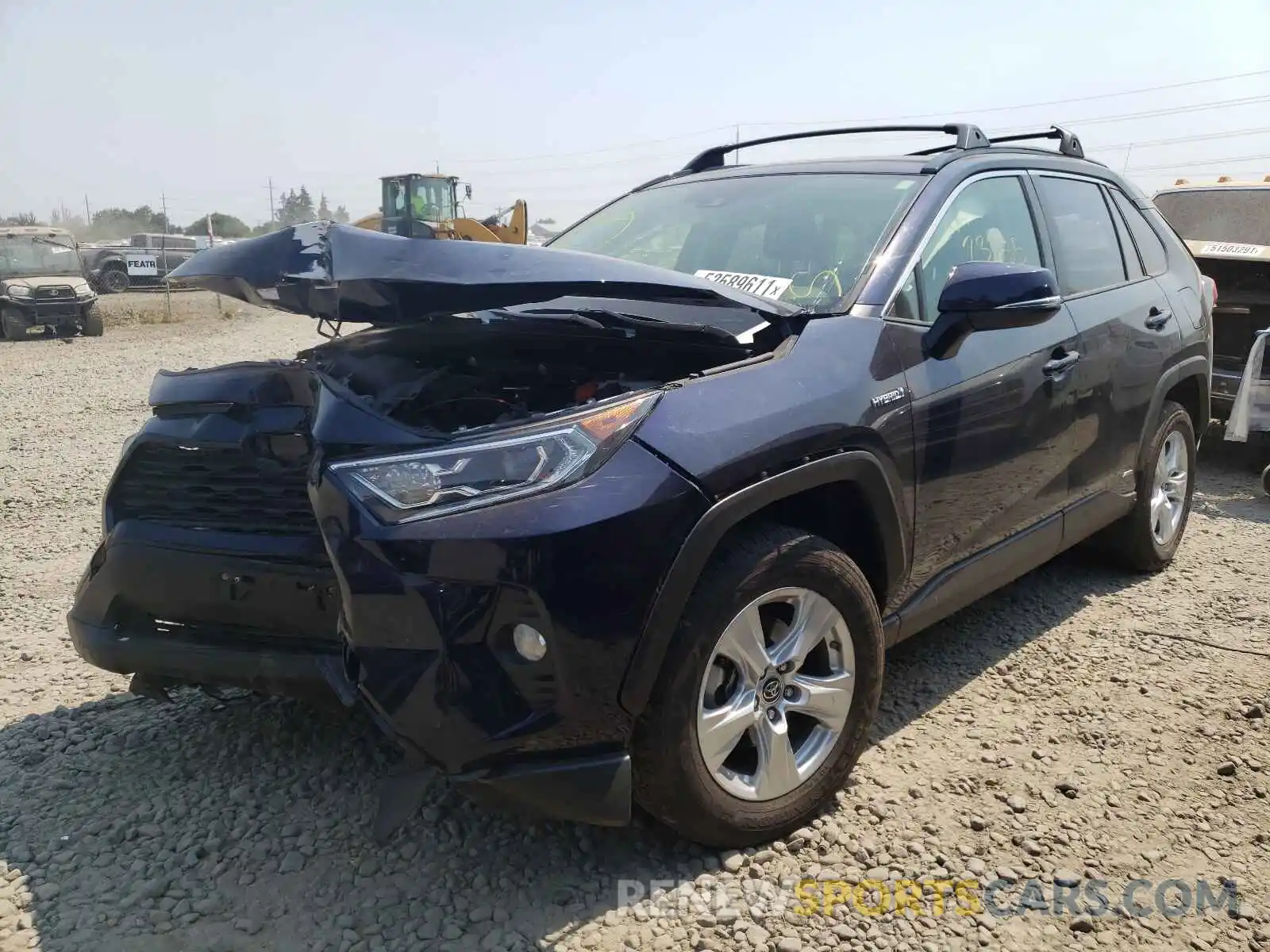 2 Photograph of a damaged car JTMRWRFV8KD518253 TOYOTA RAV4 2019