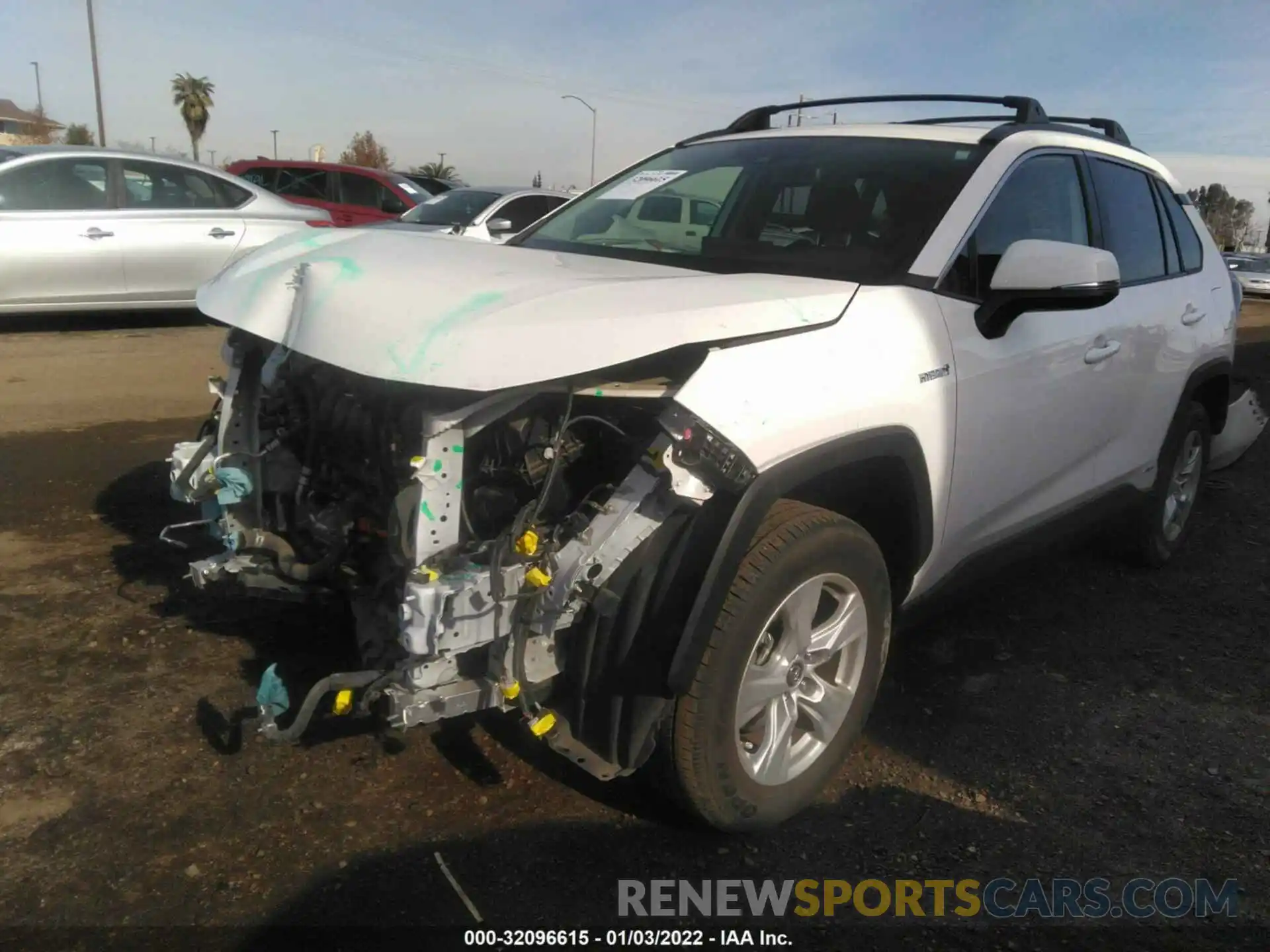 2 Photograph of a damaged car JTMRWRFV9KD005299 TOYOTA RAV4 2019