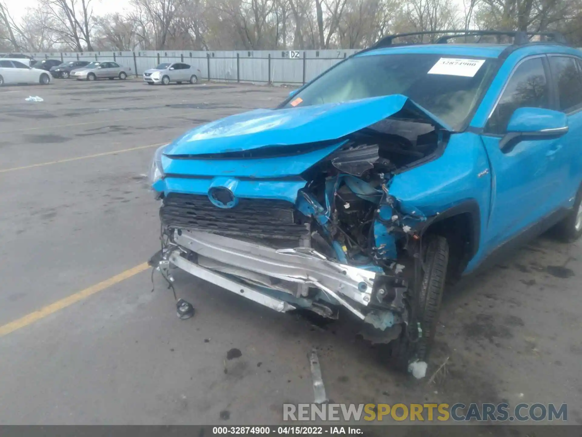 6 Photograph of a damaged car JTMRWRFV9KD007103 TOYOTA RAV4 2019