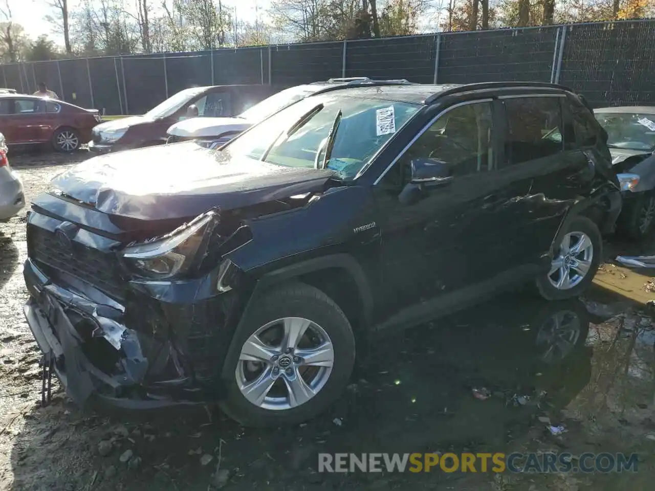 1 Photograph of a damaged car JTMRWRFV9KD523218 TOYOTA RAV4 2019