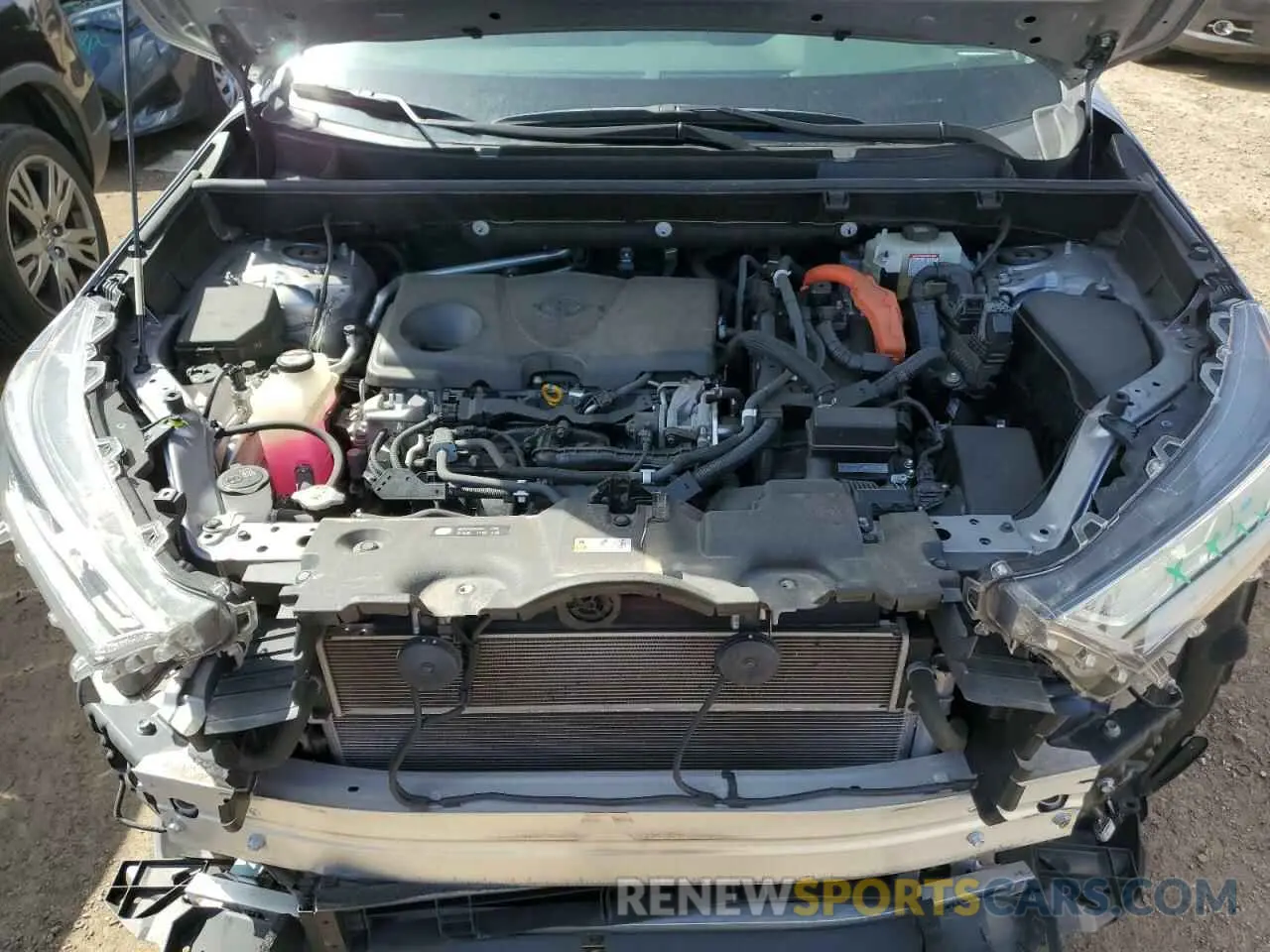 12 Photograph of a damaged car JTMRWRFVXKD010639 TOYOTA RAV4 2019