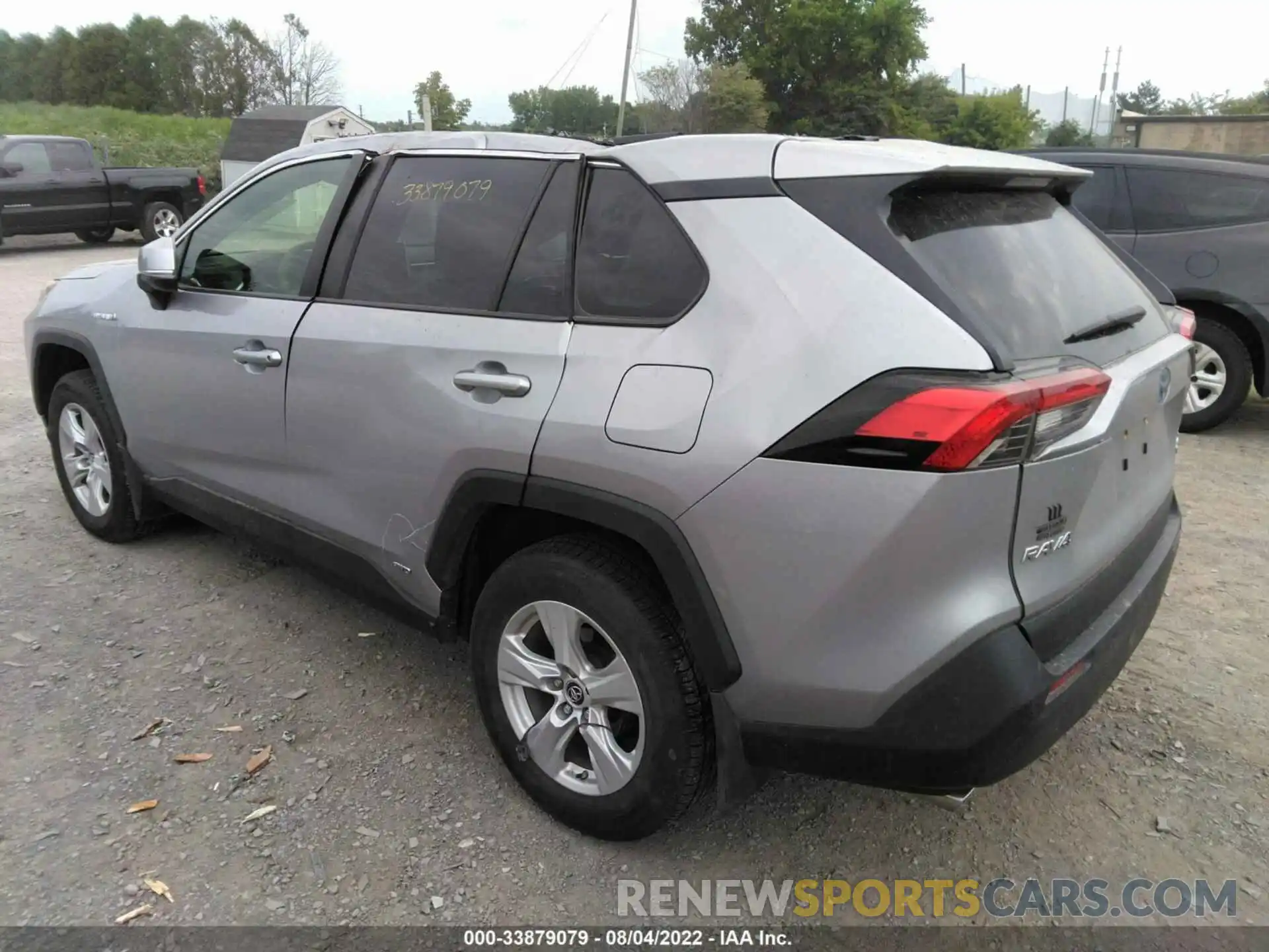 3 Photograph of a damaged car JTMRWRFVXKD011998 TOYOTA RAV4 2019