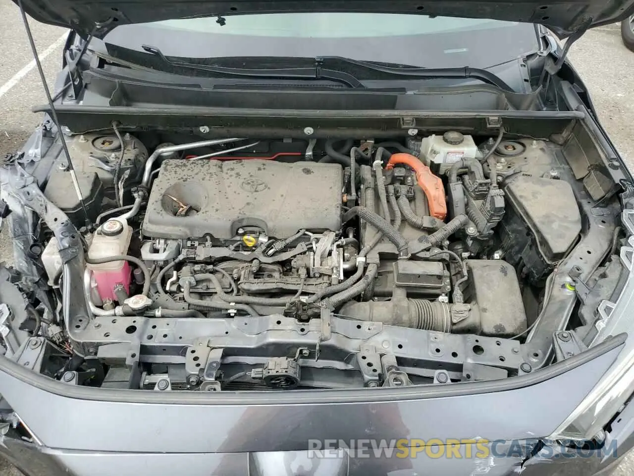 12 Photograph of a damaged car JTMRWRFVXKD015906 TOYOTA RAV4 2019