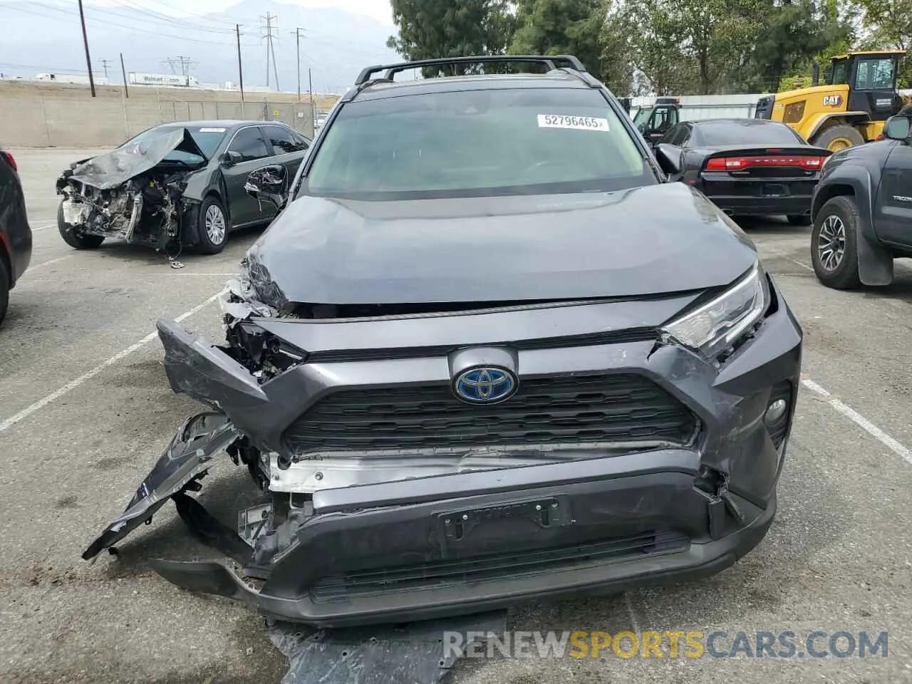 5 Photograph of a damaged car JTMRWRFVXKD015906 TOYOTA RAV4 2019