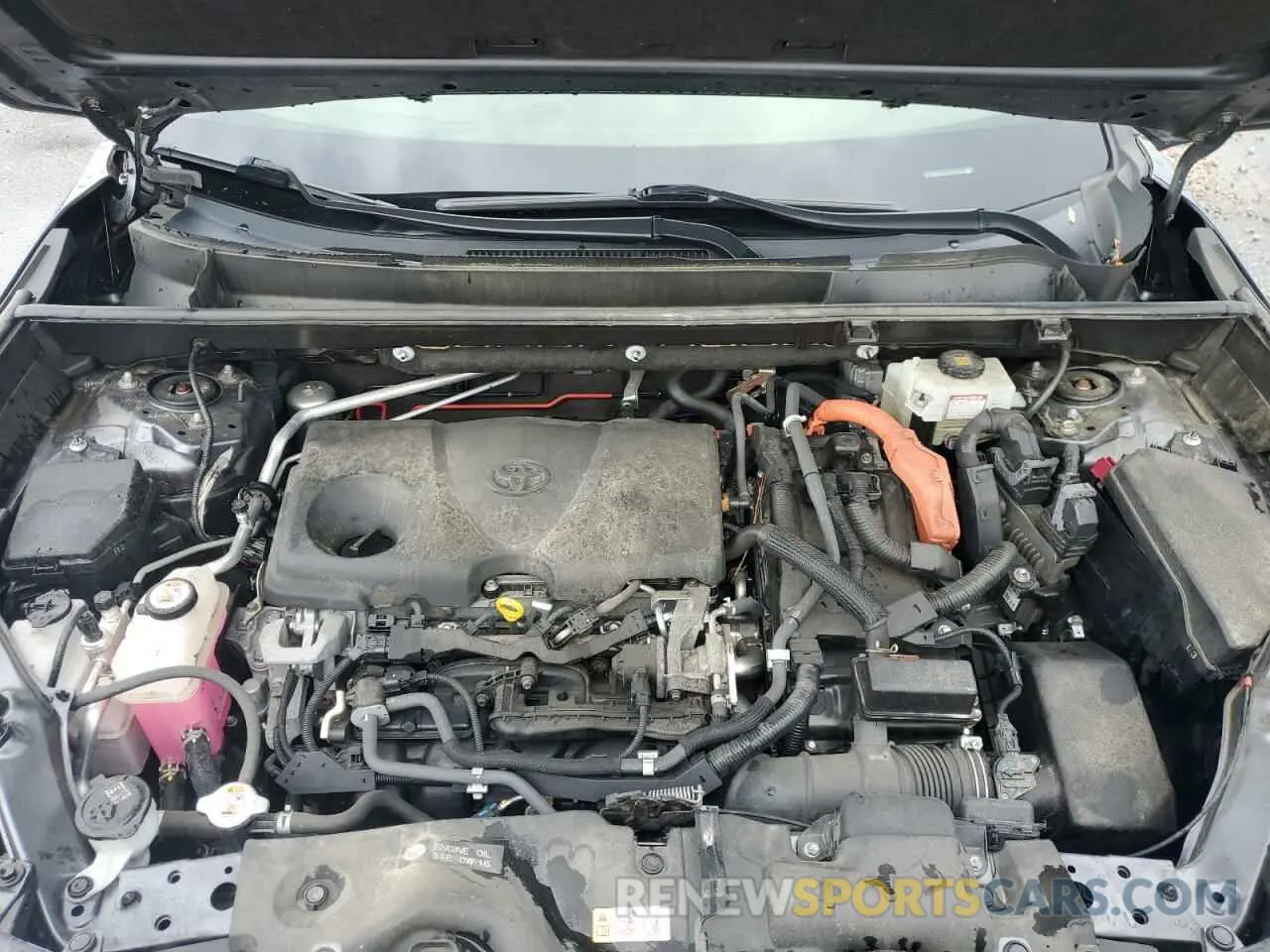 12 Photograph of a damaged car JTMRWRFVXKD517069 TOYOTA RAV4 2019
