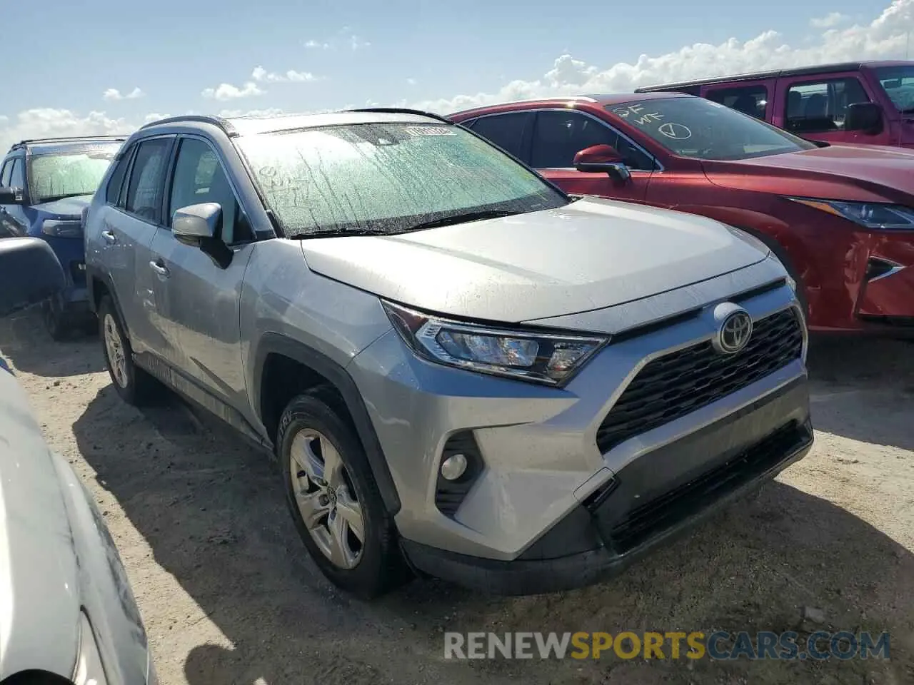 4 Photograph of a damaged car JTMW1RFV0KD013938 TOYOTA RAV4 2019