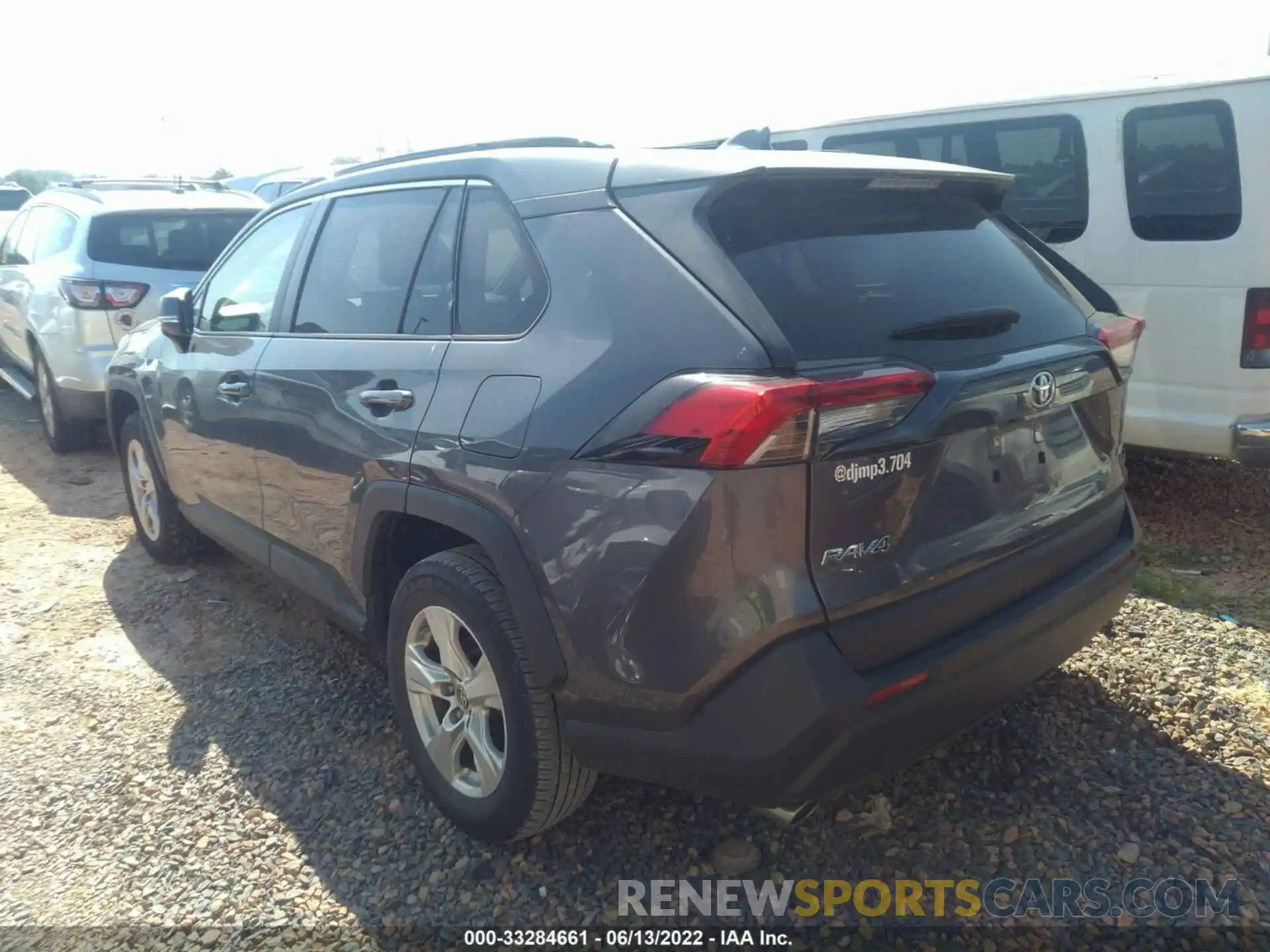 3 Photograph of a damaged car JTMW1RFV0KD018797 TOYOTA RAV4 2019