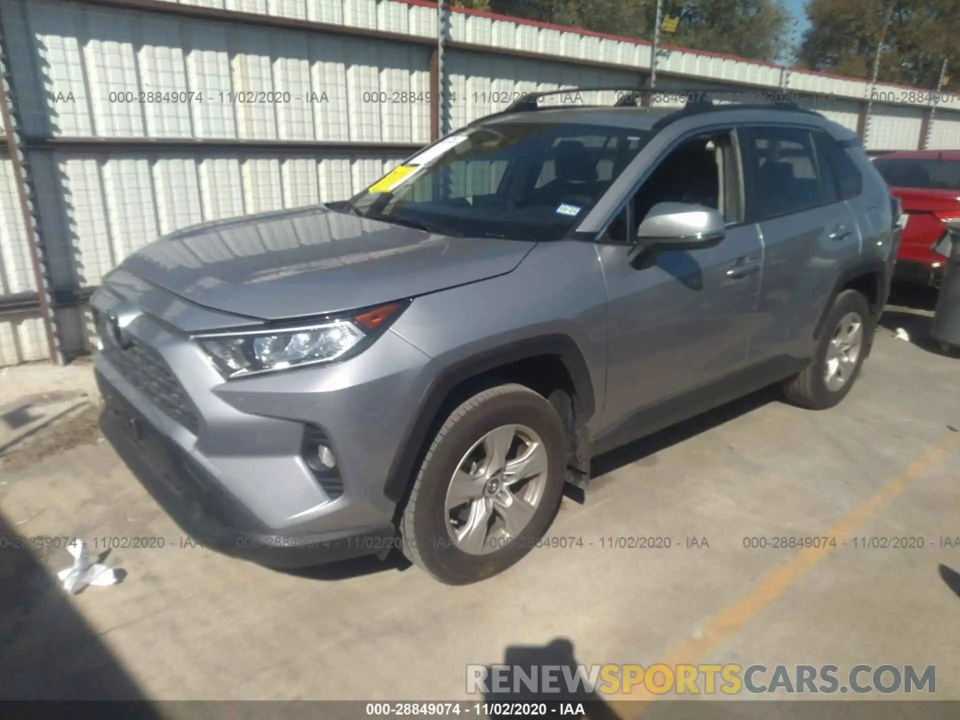 2 Photograph of a damaged car JTMW1RFV0KD028617 TOYOTA RAV4 2019