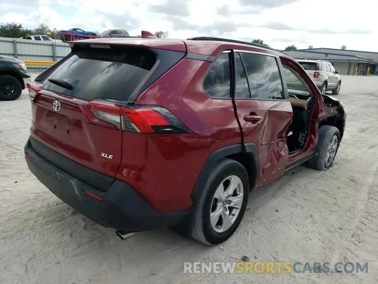 3 Photograph of a damaged car JTMW1RFV0KD029413 TOYOTA RAV4 2019